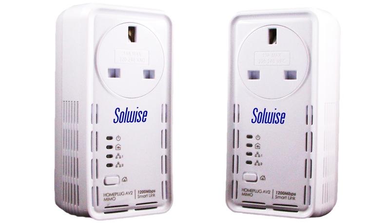 Solwise SmartLink 1200AV2 HomePlug Powerline Adapter