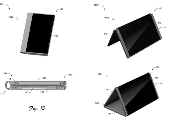 Microsoft has a patent for a foldable phone-to-tablet device
